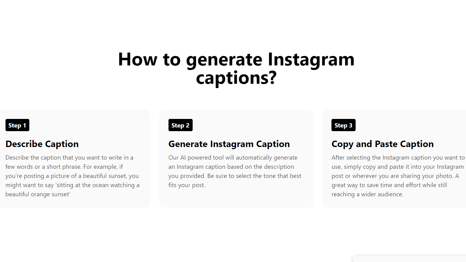 How Instagram Captions Generator Ai 2023 Works